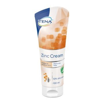 TENA Zinc Cream, krem łagodzący z cynkiem, 100 ml