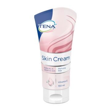 TENA Skin Cream, krem nawilżający z witaminą E, 150 ml