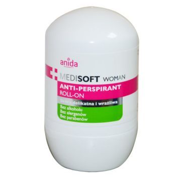 Anida Medi Soft, antyperspirant roll-on, woman, 50 ml