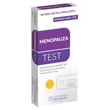 Menopauza, test, plytkowy, 1 op (2 testy)