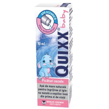 Quixx Baby, krople do nosa, 10 ml