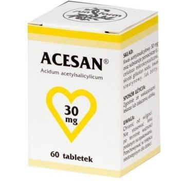 Acesan, 30 mg, tabl., 63 szt