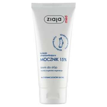 Ziaja Med Kurac.Ultranawilz.Mocznik 15%,krem,do stop, 100 ml
