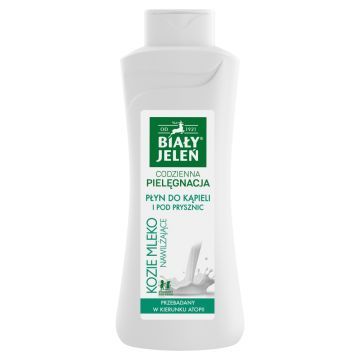 Bialy Jelen,plyn d/kap.,p/prysznic,nawilz.,kozie mleko,750ml