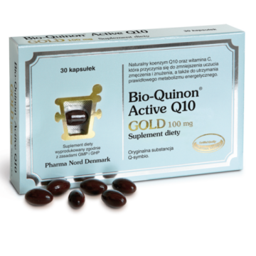 Bio-Quinon Active Q10 Gold 100 mg, kapsułki, 30 szt.