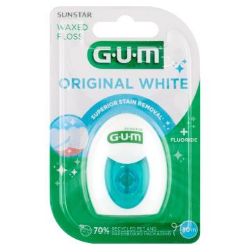 Gum Original White, nici dentystyczne, 30 m