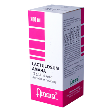 Lactulosum Amara, 7,5 g/15 ml, syrop, 200 ml