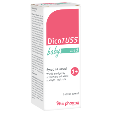 DicoTUSS Baby Med, syrop na kaszel, 100 ml