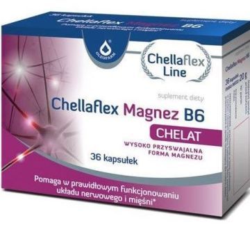 Chellaflex Magnez B6, kaps., 36 szt