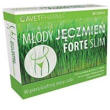 Mlody Jeczmien Forte Slim, tabl., 60 szt