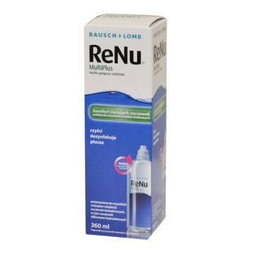 ReNu Multiplus, plyn, do soczewek,Multi Purp.Solut.,360 ml