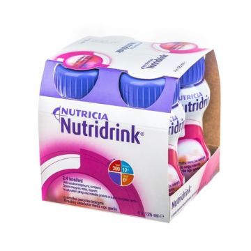 Nutridrink, smak owoców leśnych, płyn, 4 x 125 ml