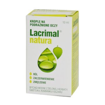 Lacrimal natura, krople do oczu, 10 ml