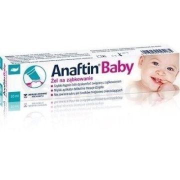 Anaftin Baby, żel na ząbkowanie, 10 ml