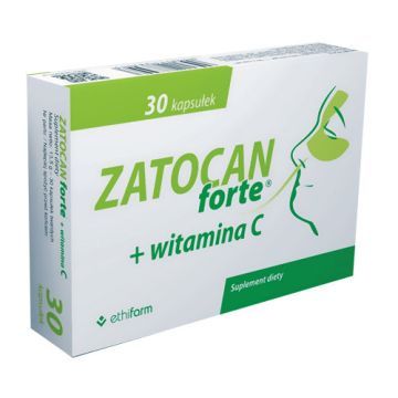 Zatocan Forte, kaps.twarde, + witamina C, 30 szt