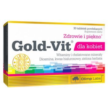 Olimp Gold-Vit dla kobiet, tabl.powl., 30 szt