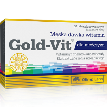 Olimp Gold-Vit dla mężczyzn, tabletki powlekane, 30 szt.