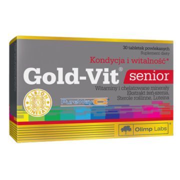 Olimp Gold-Vit senior, tabletki powlekane, 30 szt.