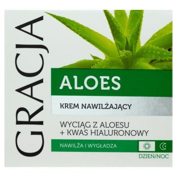 Gracja, krem, do twarzy, nawilz.,dzien/noc,aloes,50 ml