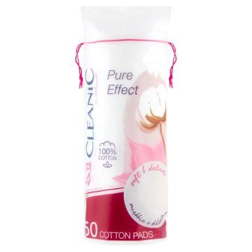 Cleanic, Pure Effect Soft Touch, płatki kosmetyczne, 50 szt.
