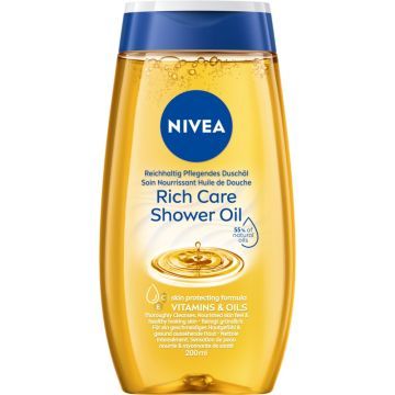 Nivea, olejek, pod prysznic,Rich Caring, 200 ml