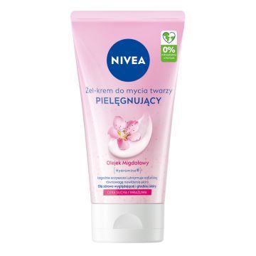 Nivea, zel-krem,d/mycia twarzy,lagod,oczyszcz.c.s/wr,150 ml