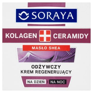 Soraya Kolag+Ceramidy, krem,odzywczy,regenerujacy, 50 ml