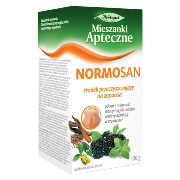 Normosan, zioła do zaparzania, mieszanka ziołowa, 100 g