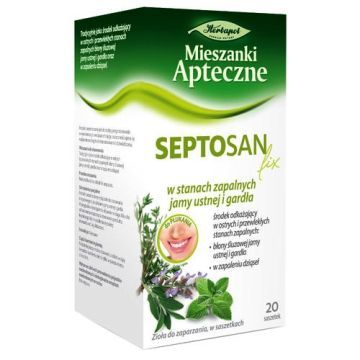 Septosan fix, mieszanka ziołowa, 2 g, 20 szt.