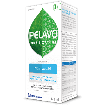 Pelavo Nos i Zatoki, syrop, 120 ml