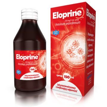 Eloprine, 250 mg/5 ml, syrop, 150 ml