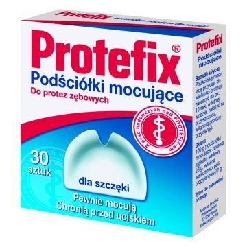 Protefix, podściółka mocująca, dla szczęki, 30 szt.