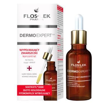 Flos-Lek Pharma Dermoexpert, koncentrat wypełniający zmarszczki, 30 ml