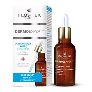 Flos-Lek Pharma Dermoexpert, koncentrat odnawiający skórę, 30 ml