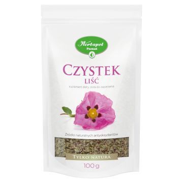 Czystek liść, zioła do zaparzania, (H.Poznań), 100 g