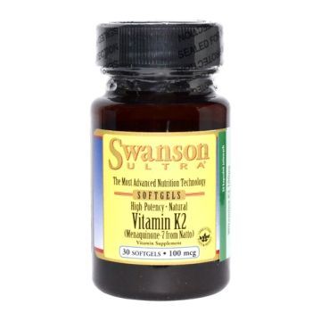 Witamina K2, 100 mcg, kaps., 30 szt