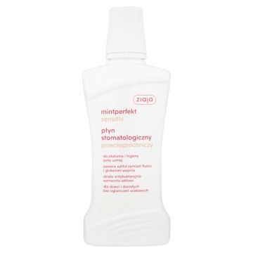 Ziaja MintPerfekt Sensitiv, plyn,stomat.,p/proch, 500 ml