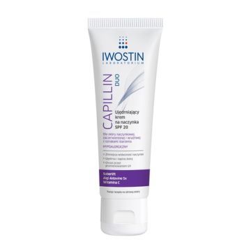 Iwostin Capillin Duo, liftingujący krem na naczynka, SPF 20, 40 ml