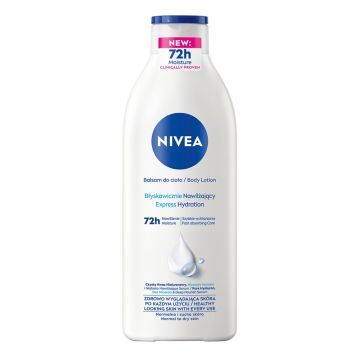 Nivea, balsam, do ciala, blyskawicznie nawilzajacy, 400 ml