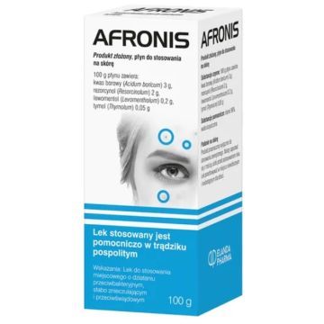 Afronis, płyn przeciwtrądzikowy, 100 g