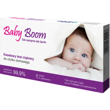 Baby Boom, test ciążowy kasetowy, 1 szt.