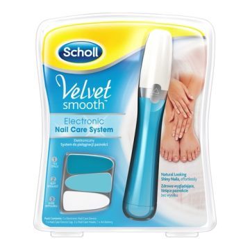 Scholl Velvet Smooth, elektroniczny system do pielęgnacji paznokci, 1 szt.