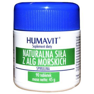 Humavit Spirulina, kapsułki, 60 szt.