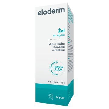 Eloderm Omega 3-6-9, żel do mycia, 200 ml