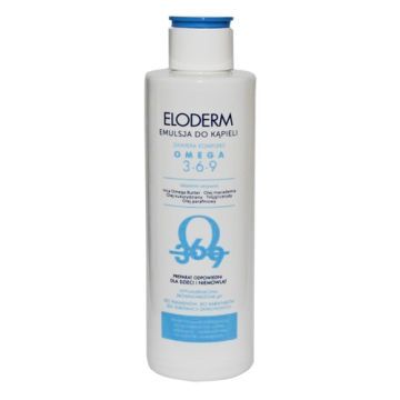 Eloderm Omega 3-6-9, emulsja do kąpieli, 200 ml