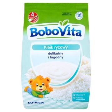 BoboVita, kleik ryżowy, kaszka, 4 m+, 160 g