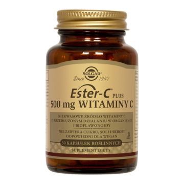 Solgar Ester-C Plus 500 mg (wit.C), kaps.,50 szt