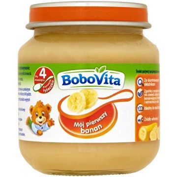 BoboVita, banan, 4 m+, 125 g