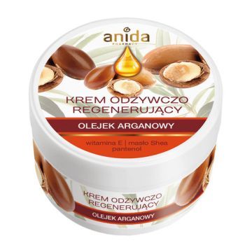 Anida, krem odżywczo-regenerujący, olejek arganowy, 125 ml