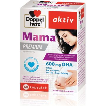 Doppelherz Aktiv Mama Premium, kapsułki, 60 szt.